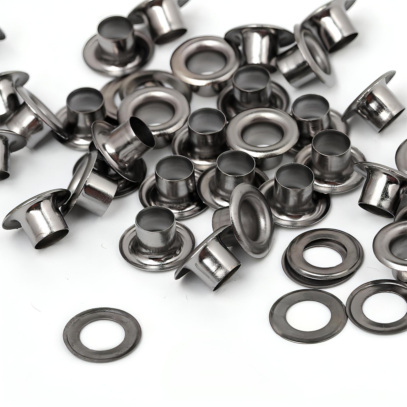 Eyelets (grommets): 100 sets